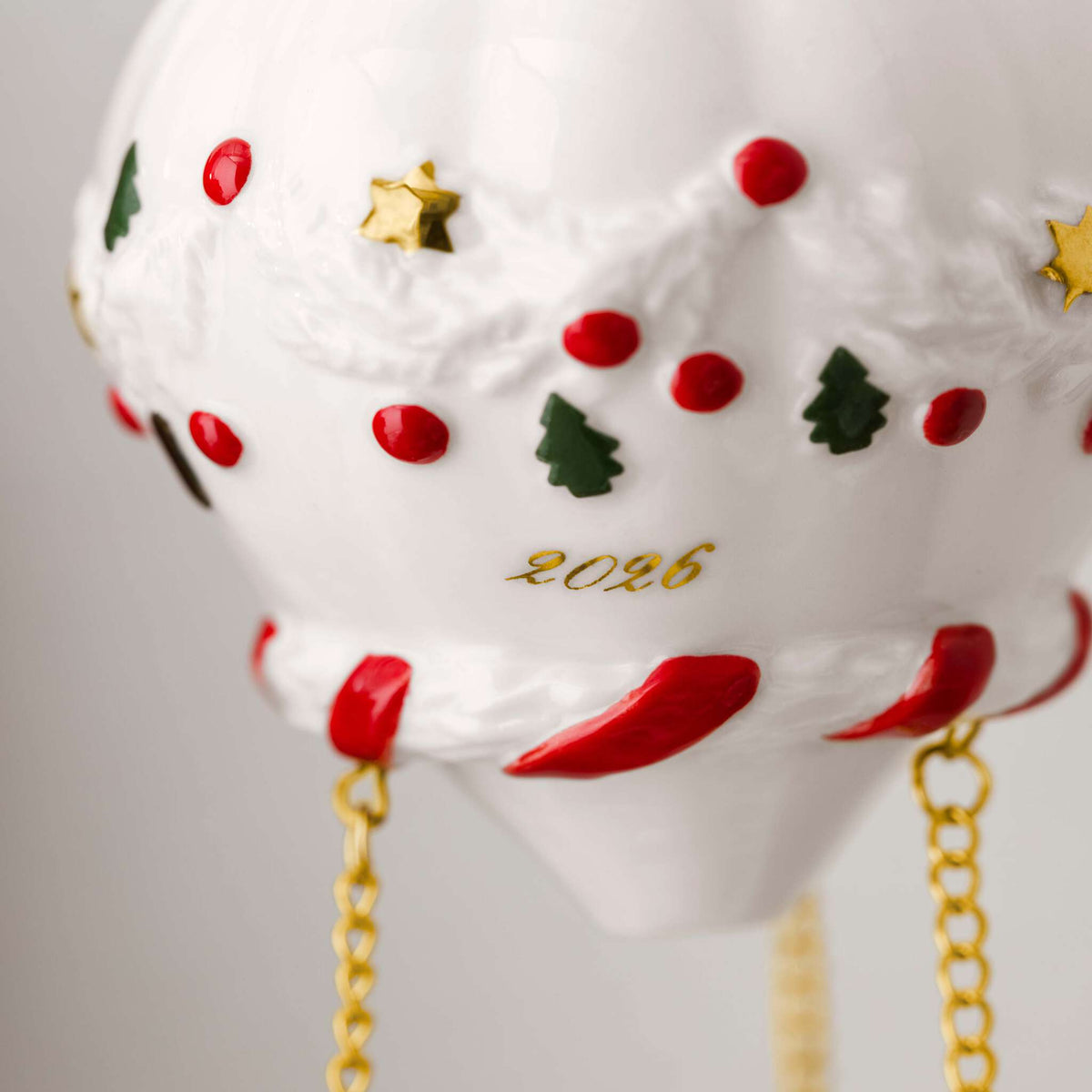 Villeroy & Boch Christmas Classics Addobbi natalizi Oro, Premium Porcelain Mongolfiera 2026