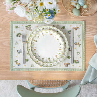 Villeroy&Boch Easter Delight Piatto piano verde, Ø26,8 cm, Premium Porcelain