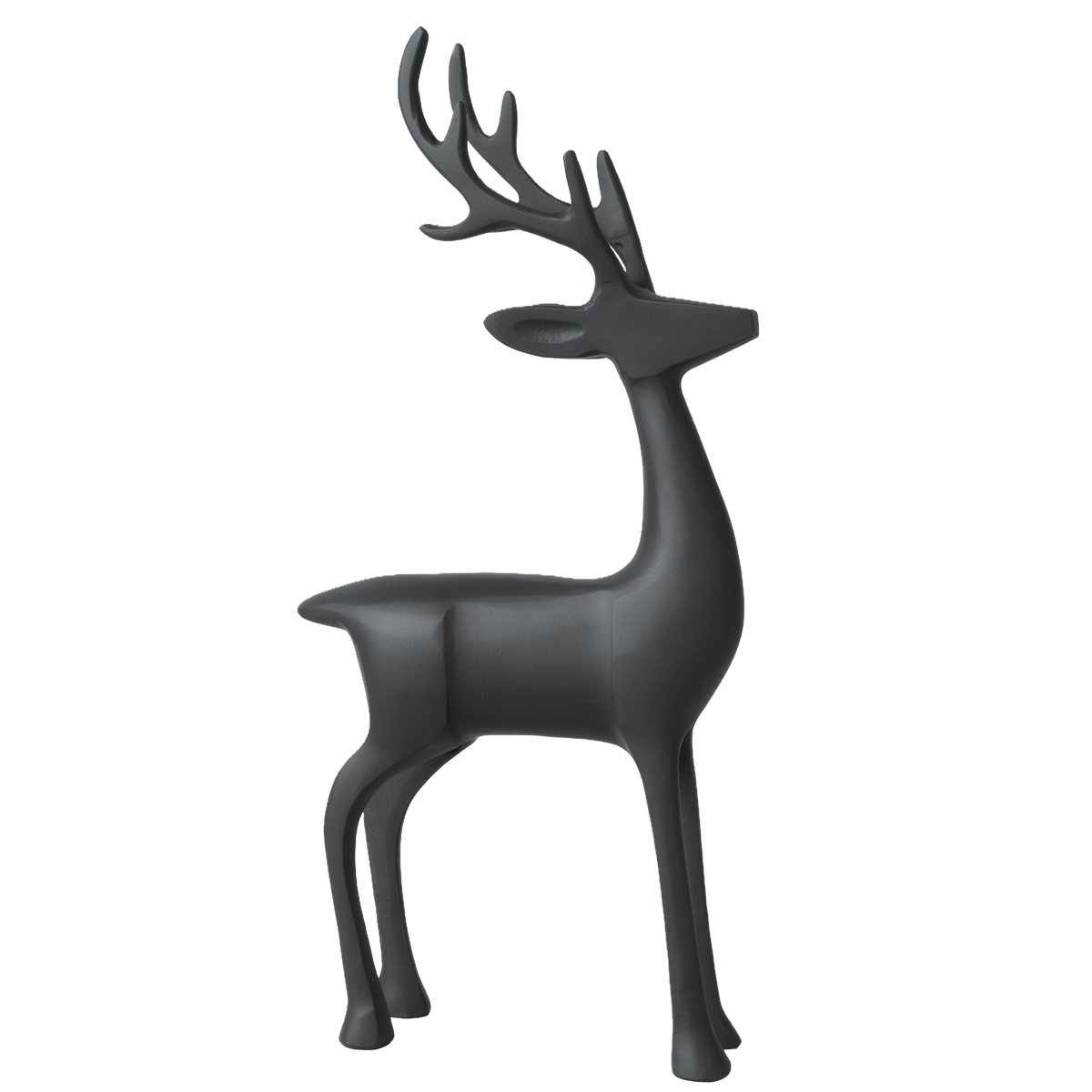Villeroy & Boch Christmas Chic Cervo Natale nero, alluminio, 36cm