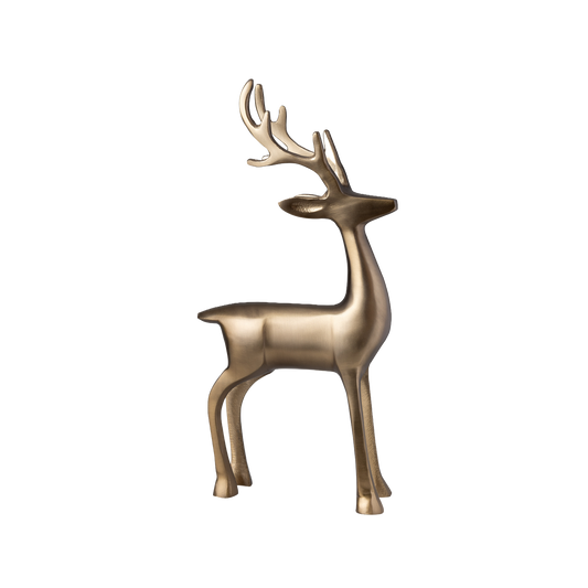 Villeroy & Boch Christmas Chic Cervo Natale oro, alluminio, 44cm