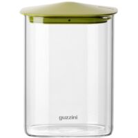 GUZZINI Barattolo Rettangolare Fresh & Style 1.300 Ml Vetro Tappo Verde