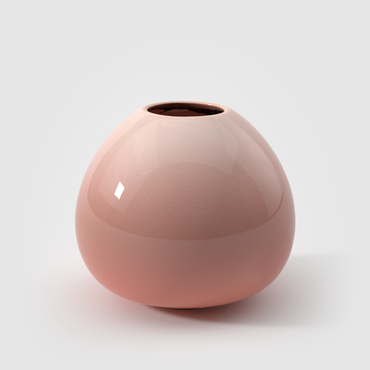Villeroy & Boch Perlemor Vaso rosa, 14,8 x 12,8 cm, terracotta