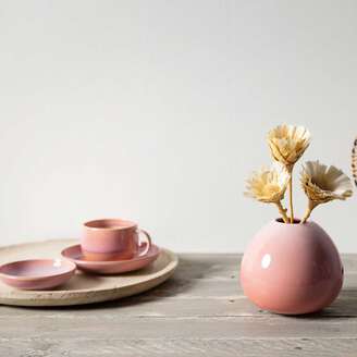 Villeroy & Boch Perlemor Vaso rosa, 14,8 x 12,8 cm, terracotta
