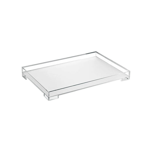 Guzzini Vassoio Essence L Trasparente 46x32 cm