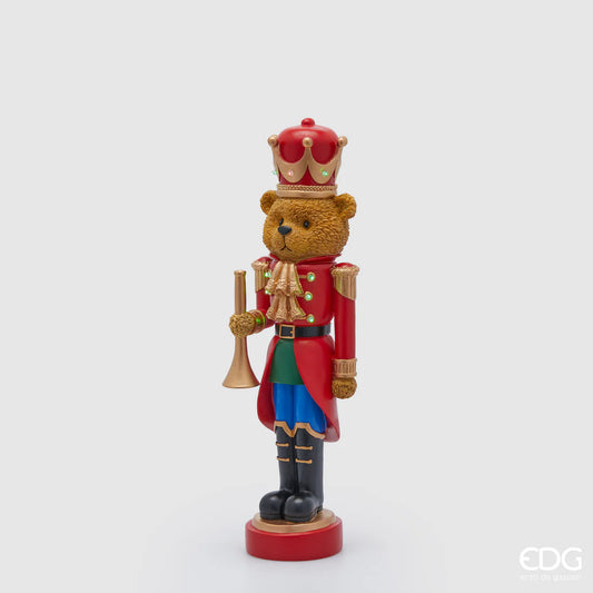 EDG Decoro Orso Soldatino led h46