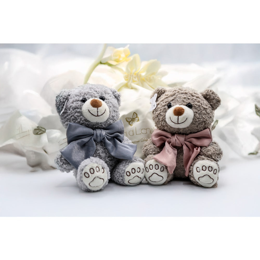 Fiori Di Lena Teddy c/ Fiocco rosa