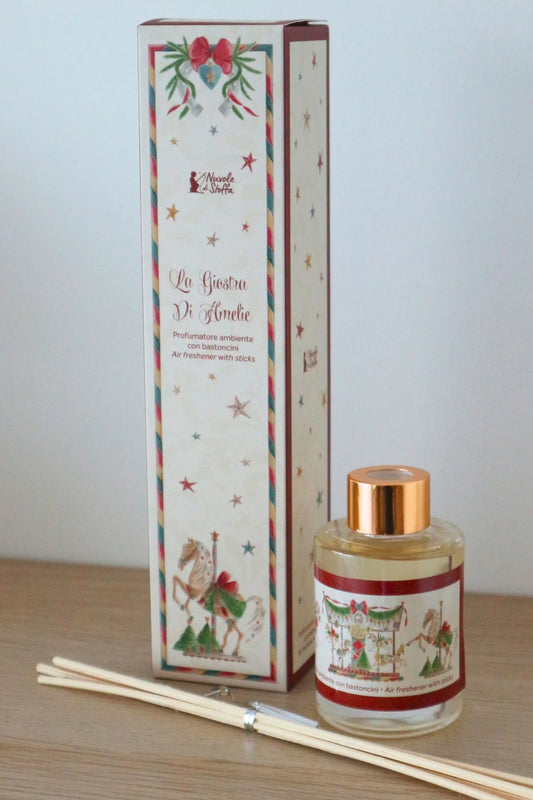 Nuvole di Stoffa La Giostra Di Amelie Diffusore stick natalizio con scatola regalo