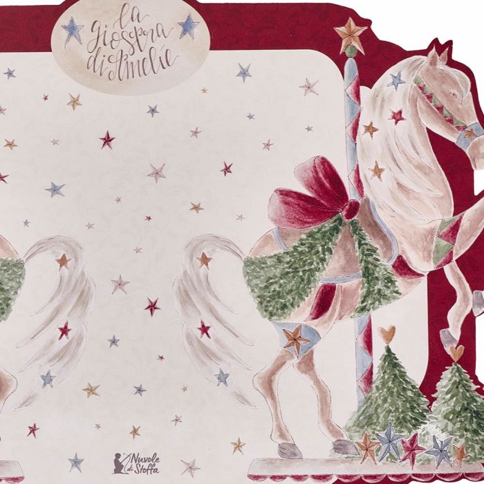 Nuvole Di Stoffa Tovaglietta In Vinile La Giostra Di Amelie