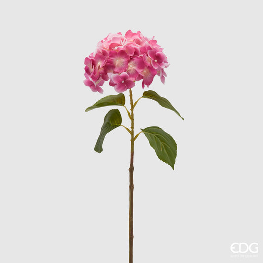 EDG Enzo De Gasperi Ramo di Ortensia Nobile New H70 cm Fucsia