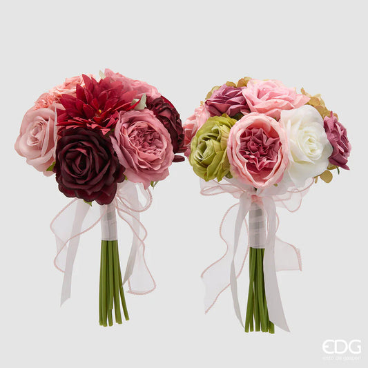 EDG - BOUQUET DI ROSE 33CM (1 pz) 2Ass.