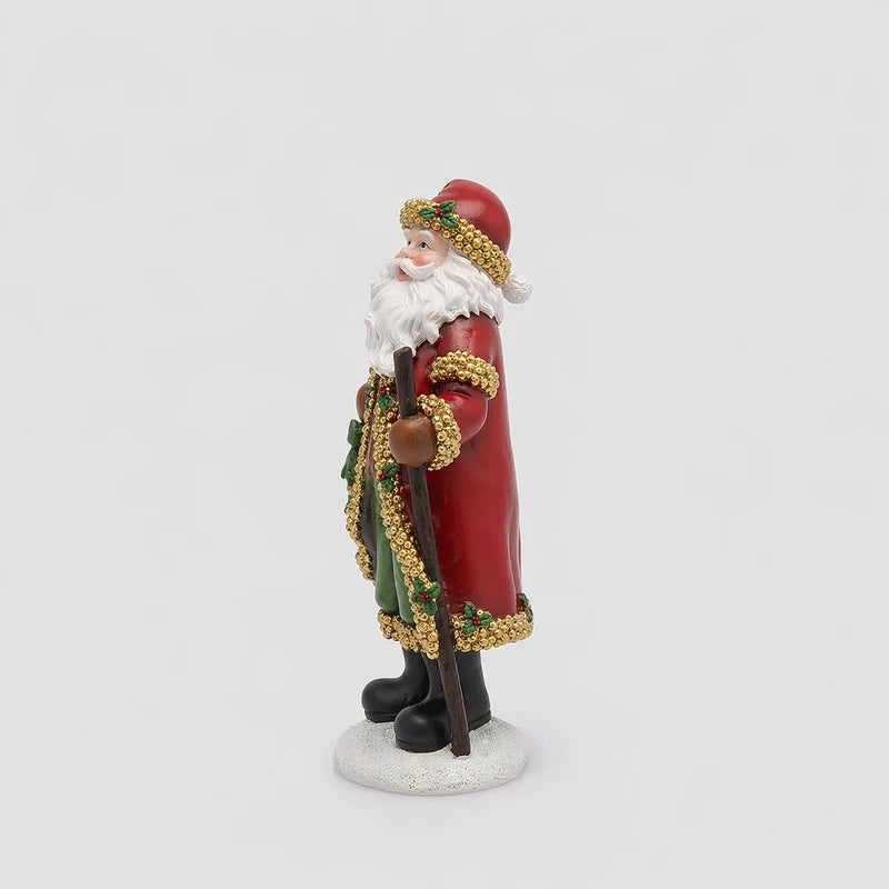 EDG Enzo De Gasperi | Decoro Natalizio Babbo Natale con Bastone
