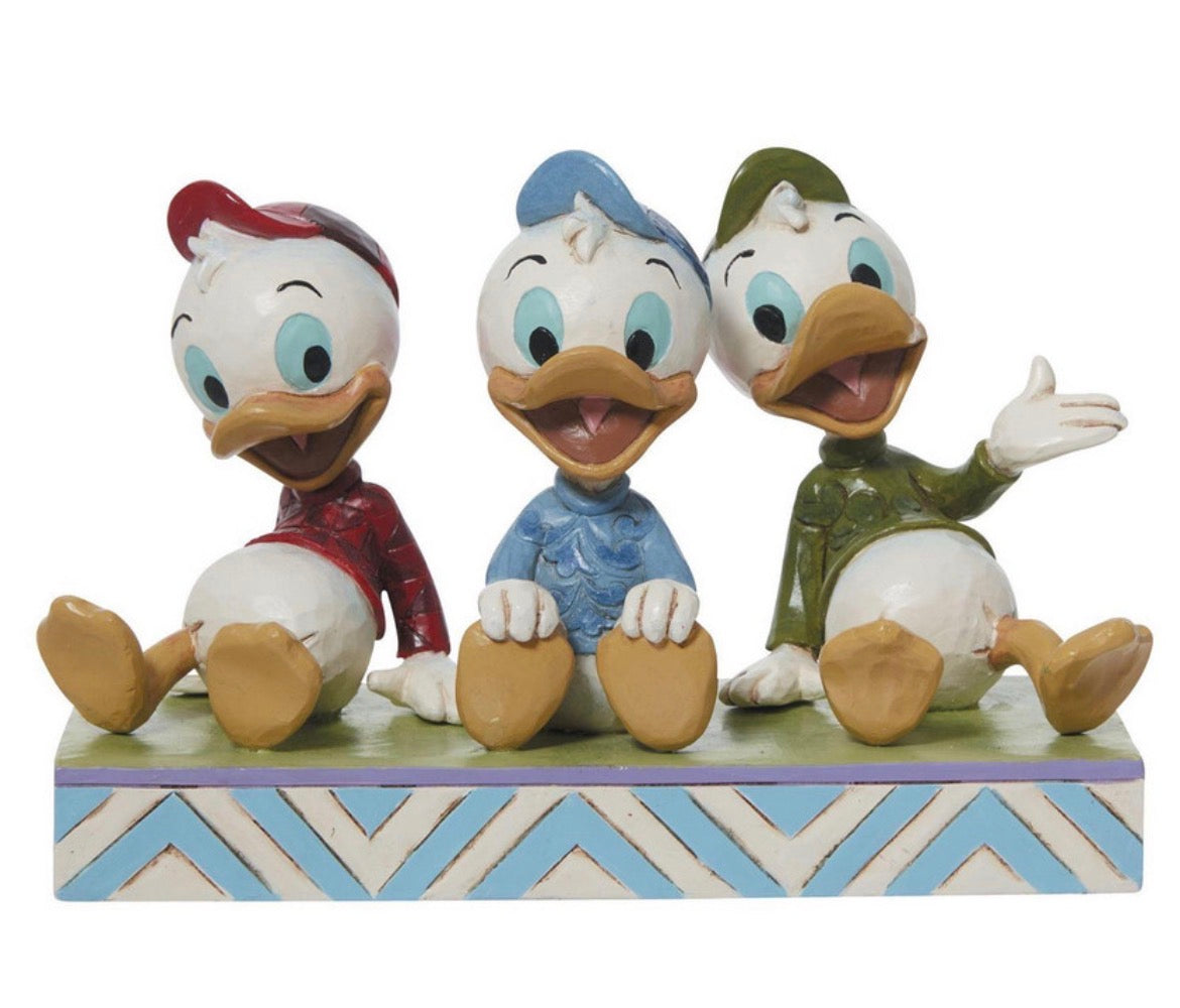 Statuetta Qui, Quo, Qua - Disney Traditions