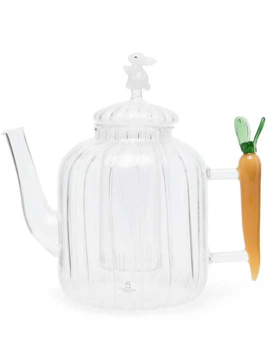 Teiera Optic Carota e Coniglio Bianco Ichendorf Milano