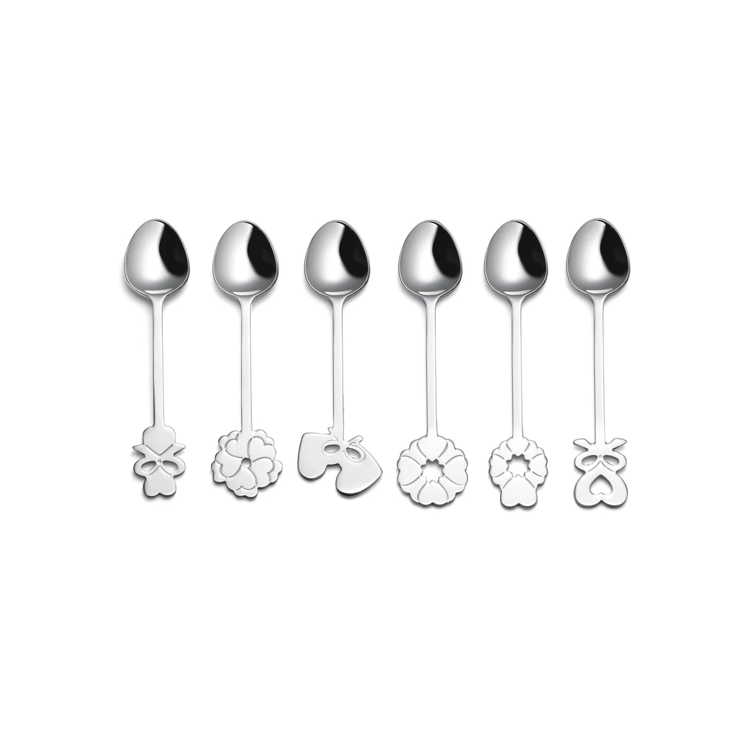 Guzzini Set 6 Cucchiaini 'Love' "Cutlery"