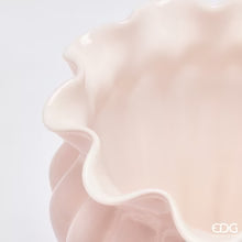 Edg Enzo de Gasperi Vaso Fleur portafiori in vetro rosa D23xH27 cm