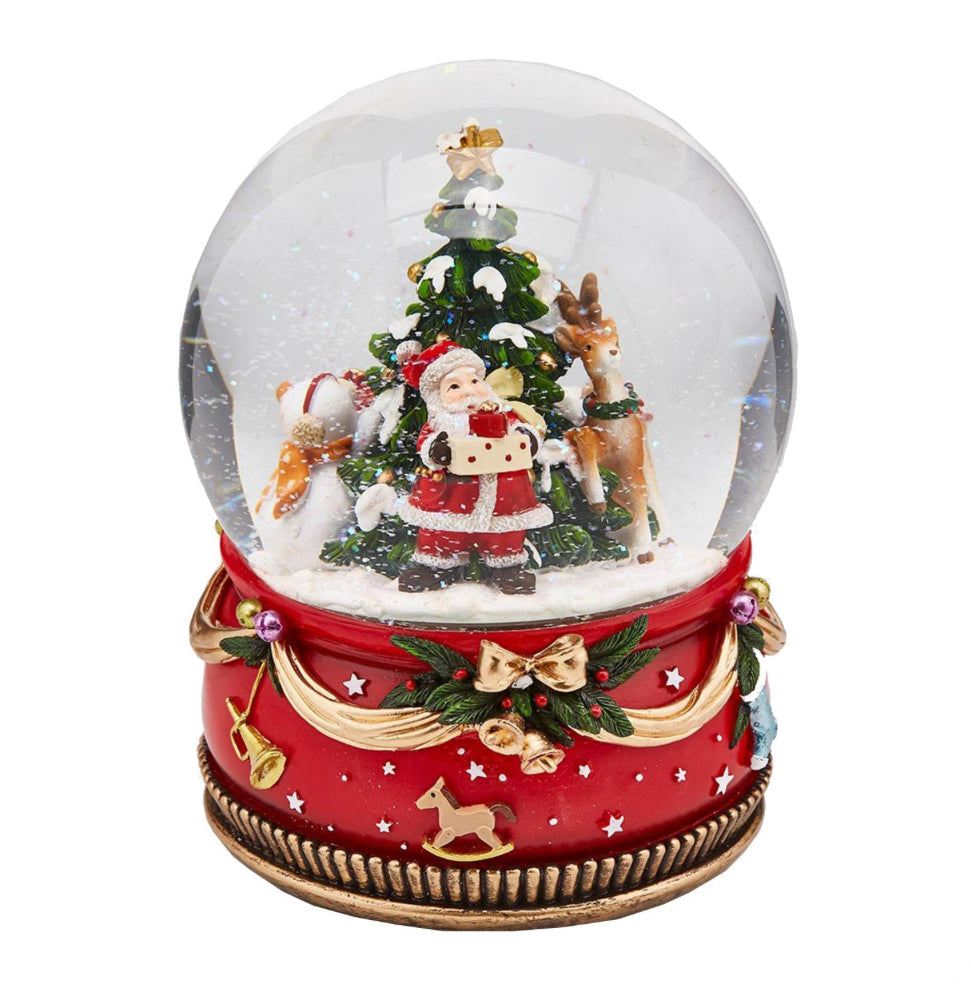 EDG Sfera acqua Babbo con Pino e regalo h21