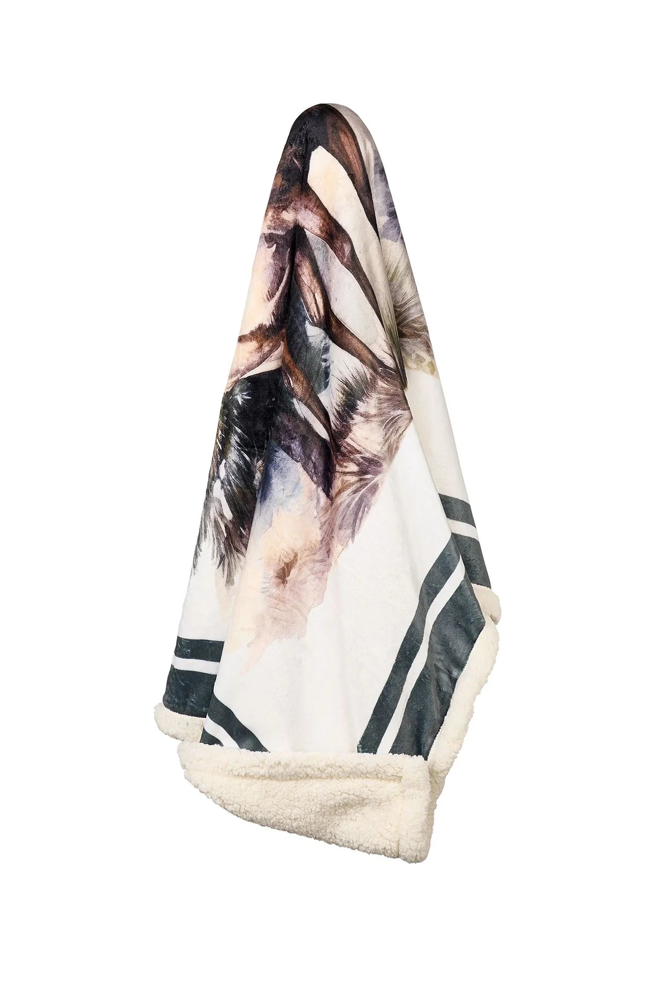 Nuvole di Stoffa Plaid natalizio + confezione "Bosco Incantato" 130x160 cm