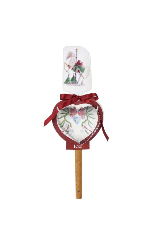 Nuvole di Stoffa Set Spatola + stampino "Giostra" 9-H32 cm 3 varianti