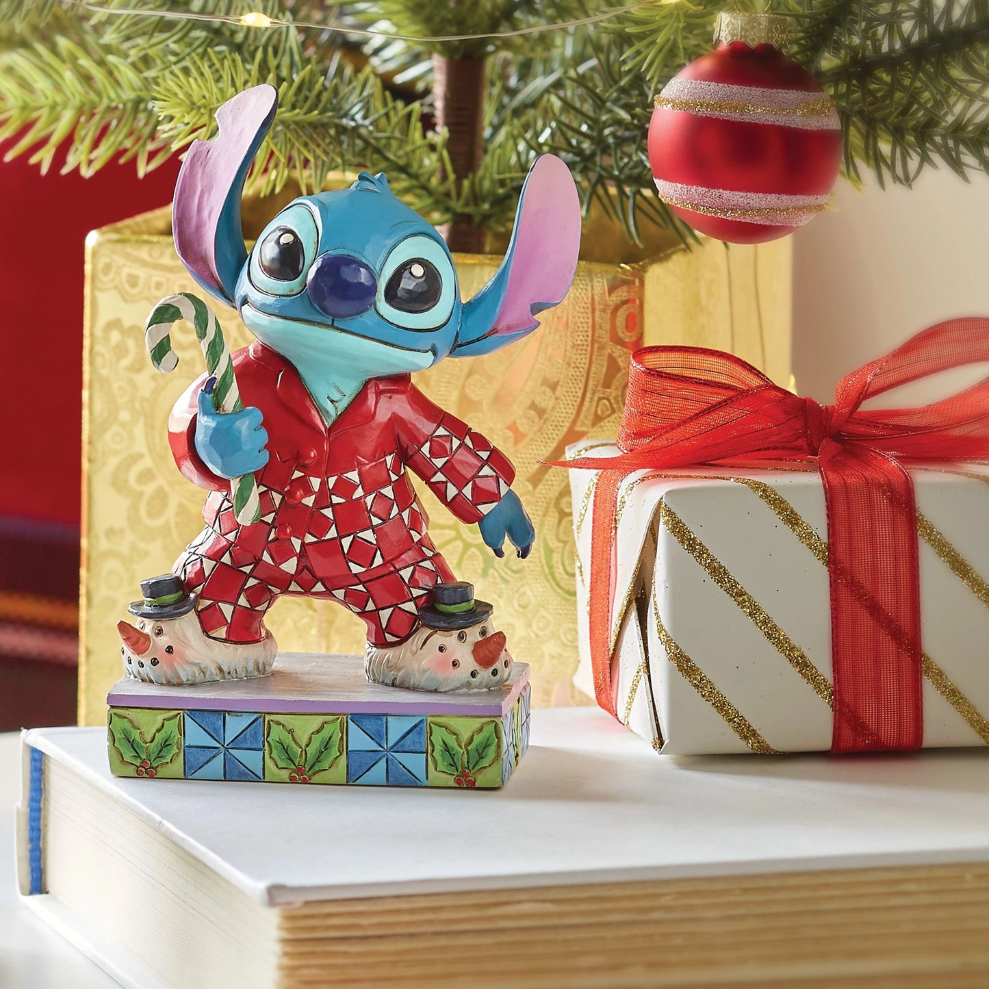 Statuetta Cuci Il Pigiama Di Natale – Disney Traditions