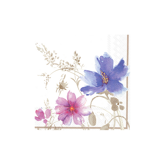 VILLEROY & BOCH Mariefleur Tovaglioli multicolore, 32,5 x 32,5 x 1 mm, carta