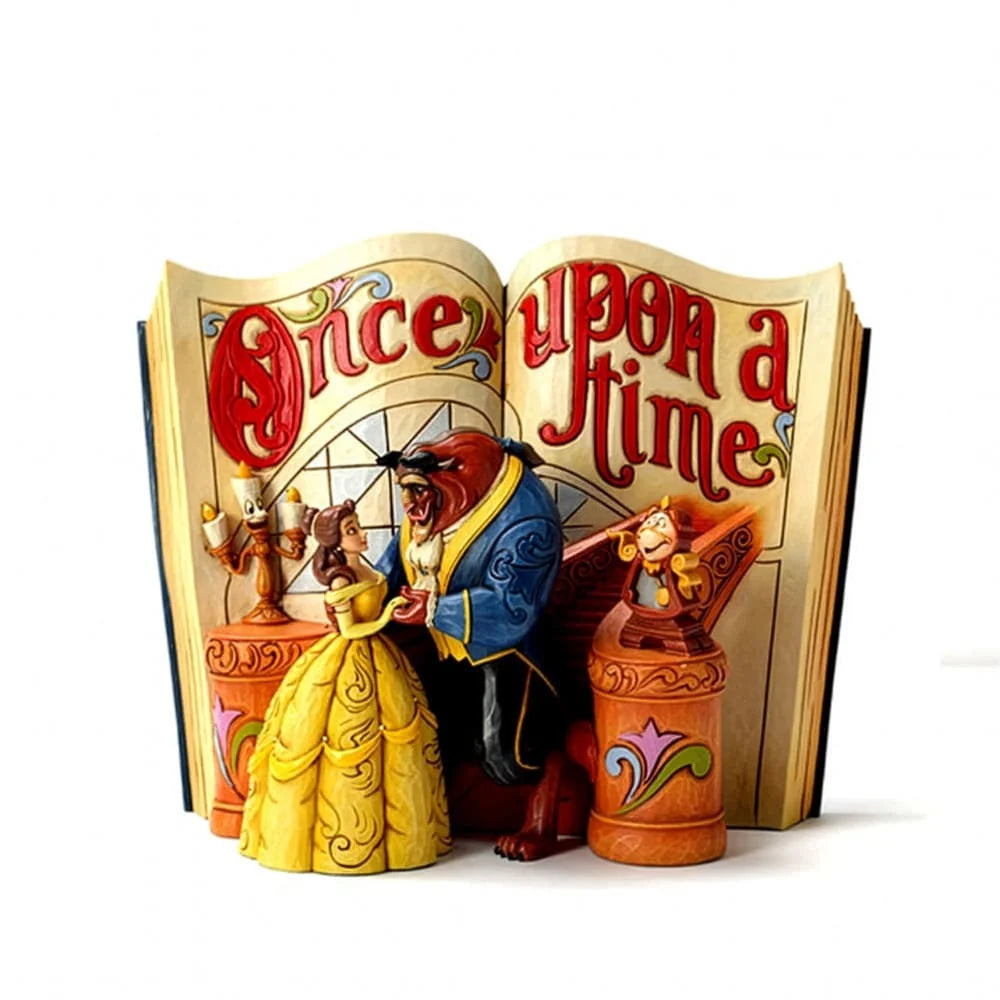 Enesco La Bella e la Bestia - Once Upon a Time Jim Shore