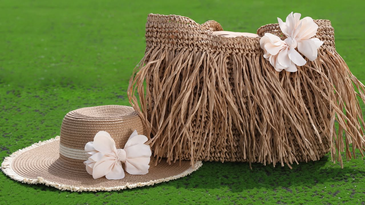 Fiori di Lena. Coordinati esclusivi: 👒 cappelli in tinta.