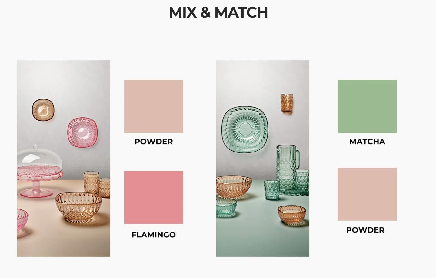 Guzzini - Vanity, Caraffa con coperchio Verde Matcha in Bio-based SAN e Bio-based SMMA - ARIA