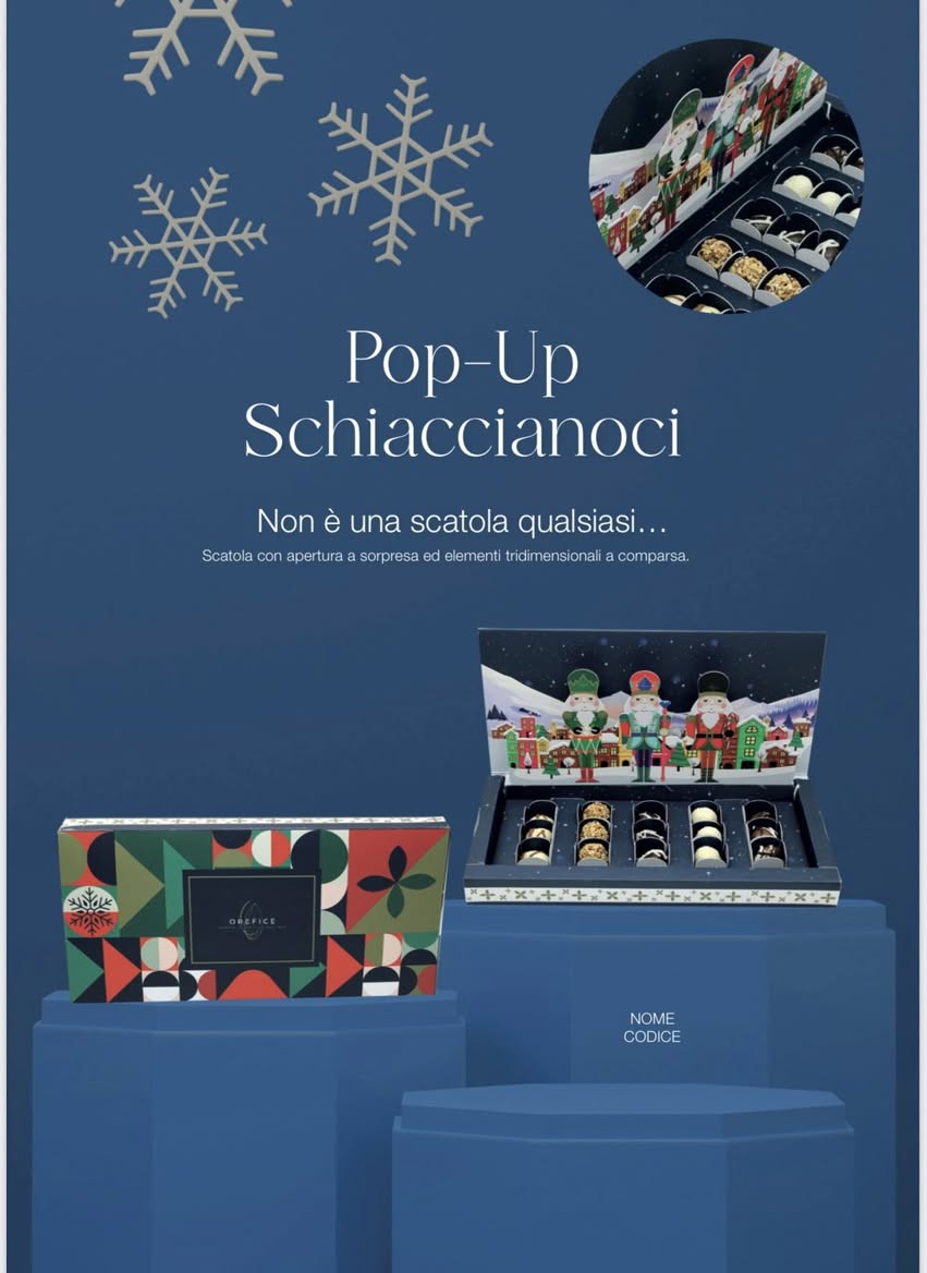 OREFICE Scatola Cioccolatini Mix Pop Up