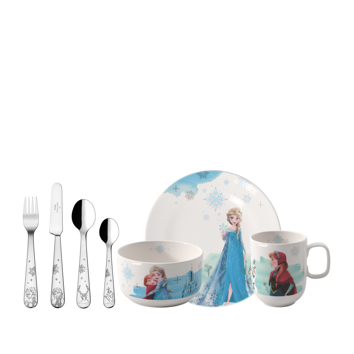 Villeroy & Boch Disney Frozen Set di stoviglie per bambini 7 pz