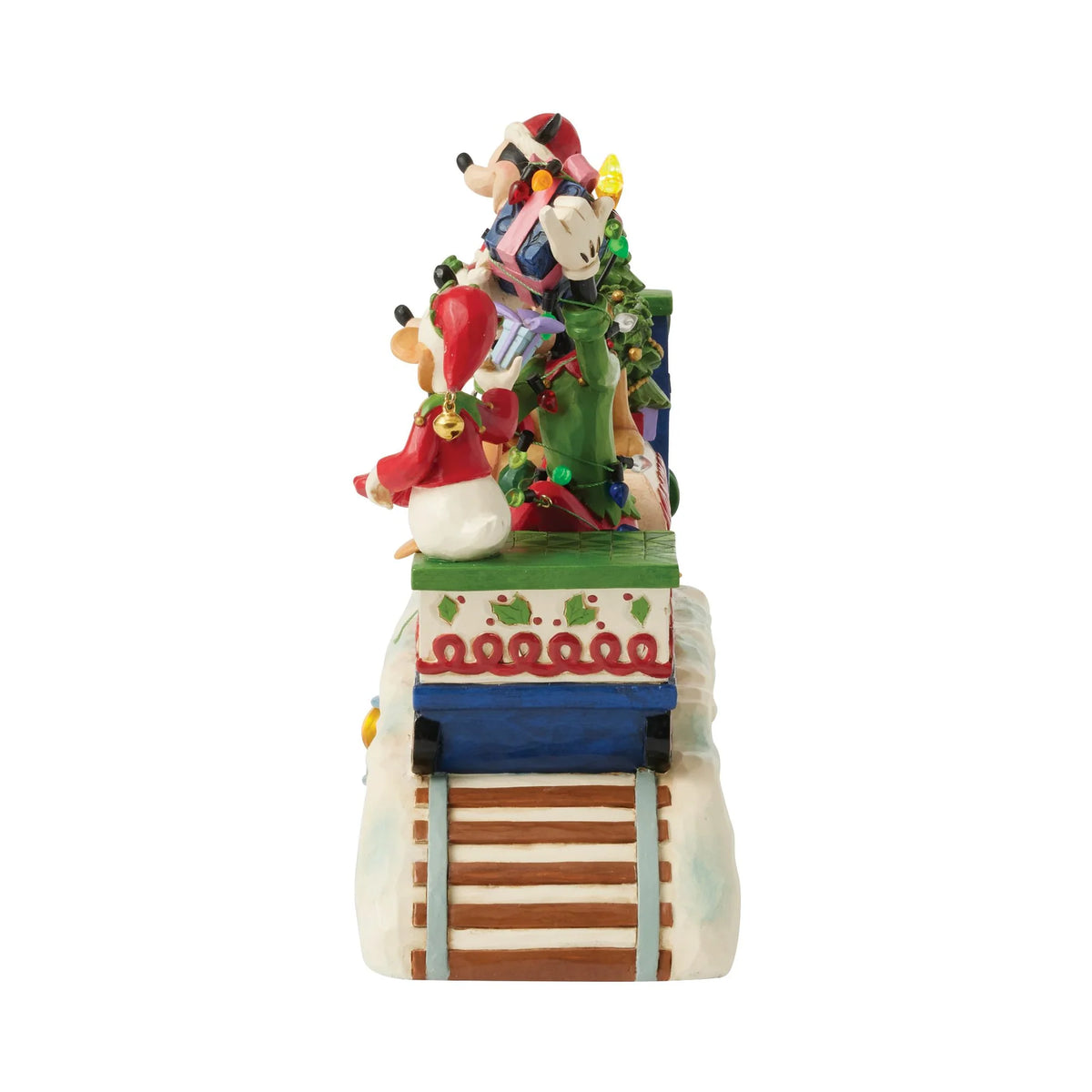 Treno musicale natalizio Disney Enesco Traditions Jim Shore