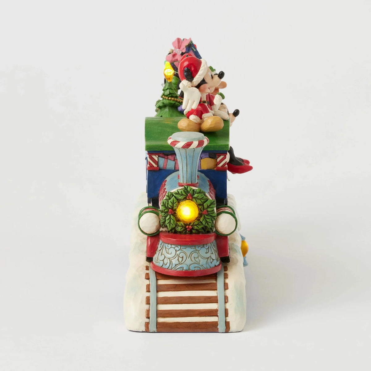 Treno musicale natalizio Disney Enesco Traditions Jim Shore