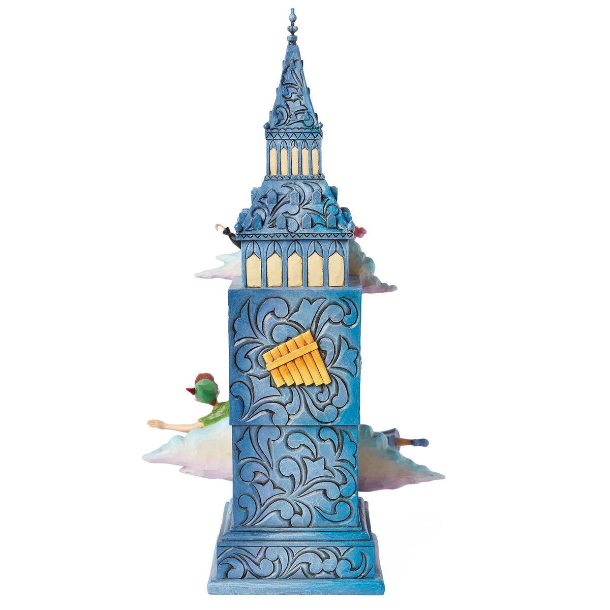Statuetta con orologio di Peter Pan - Disney Traditions