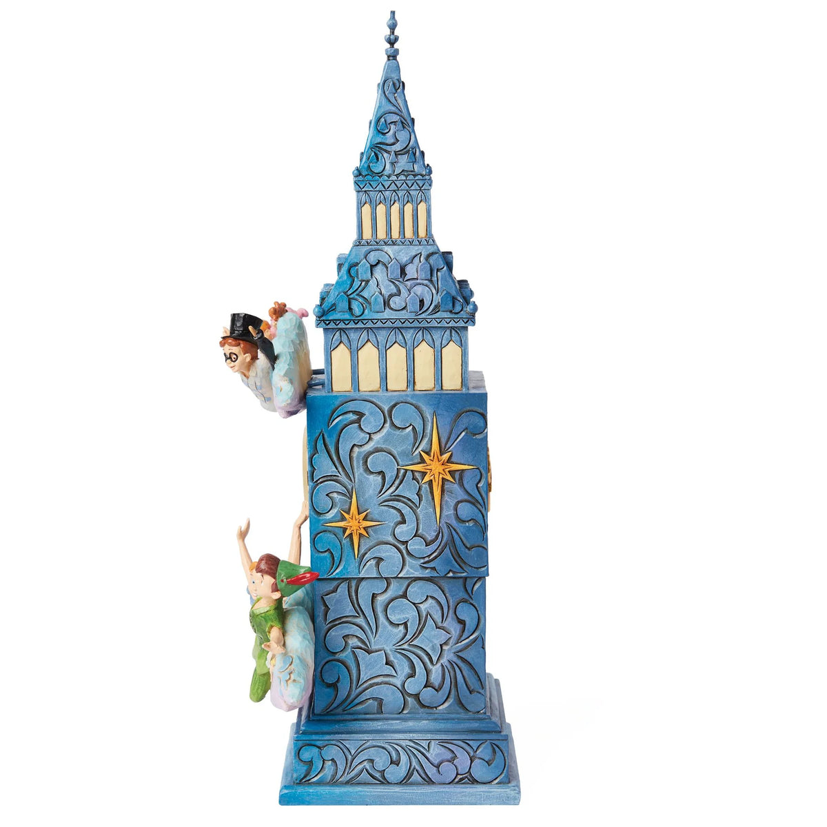 Statuetta con orologio di Peter Pan - Disney Traditions
