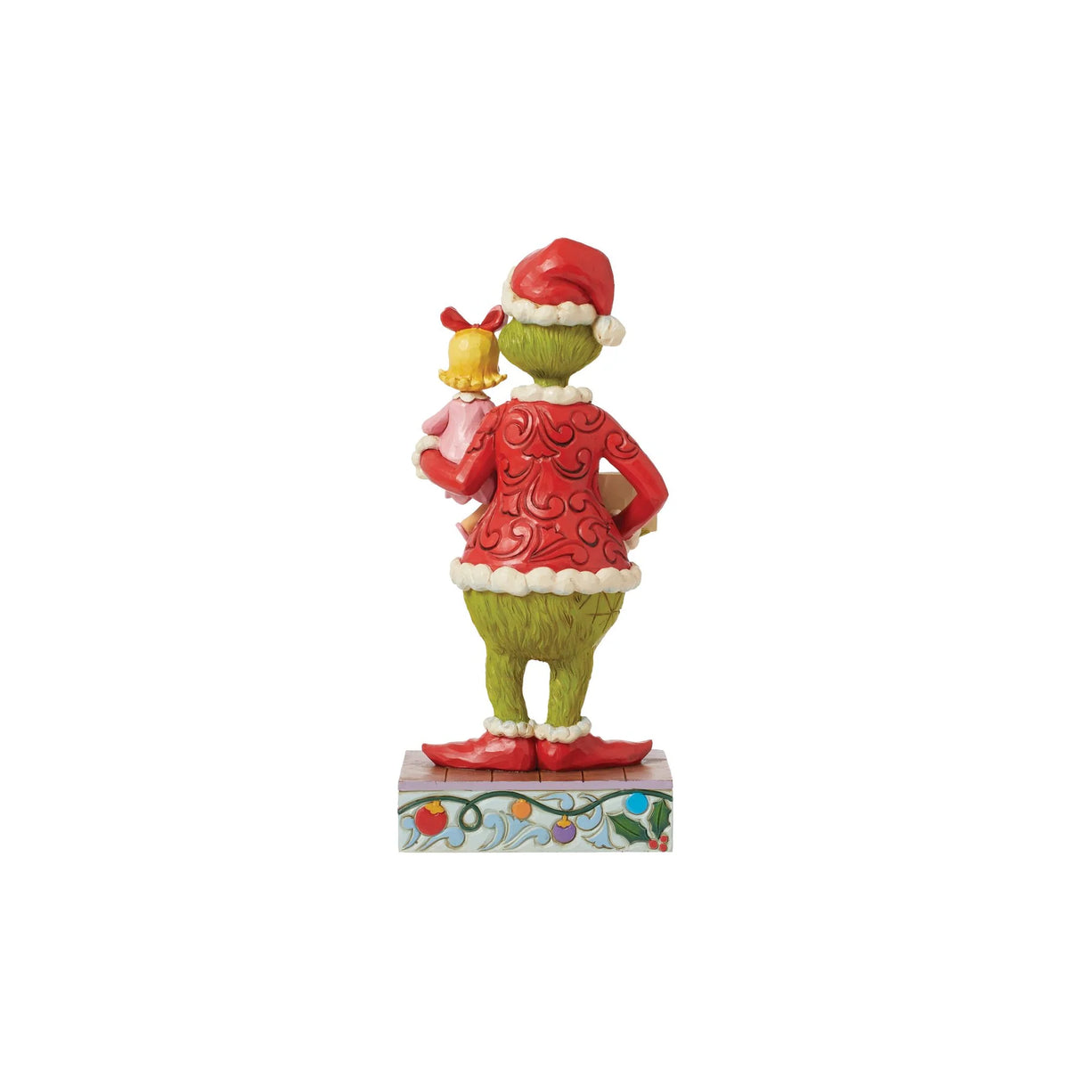 ENESCO Grinch e di Cindy Lou con cartello - Grinch by Jim Shore
