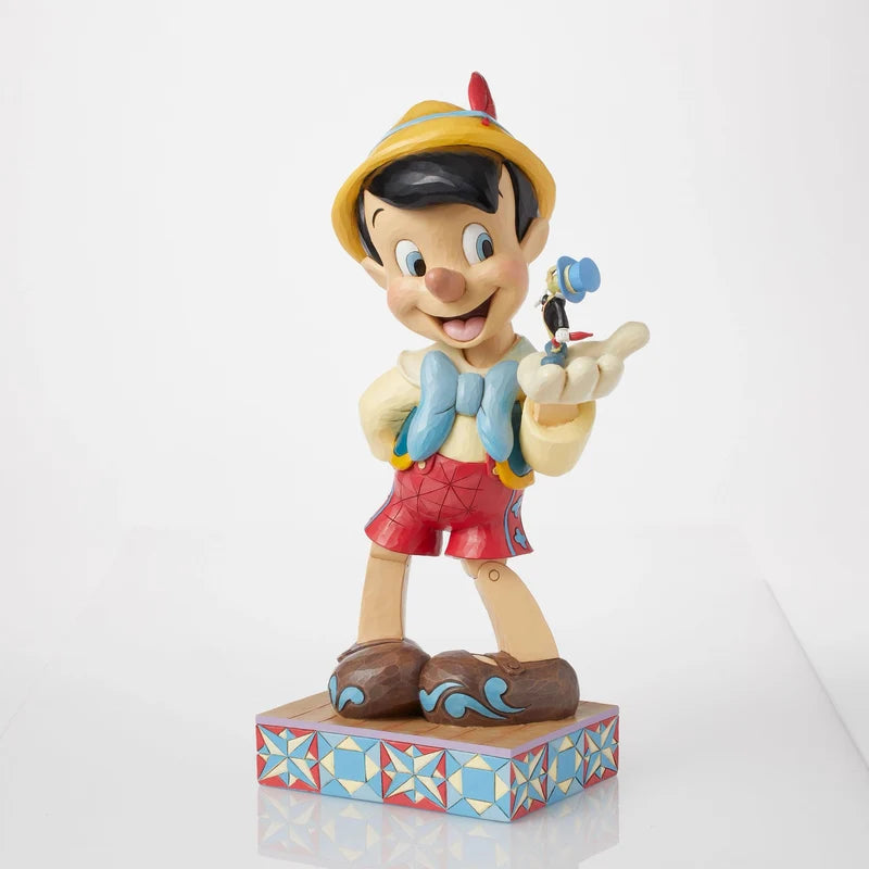 Diney Tradition Enesco Pinocchio Grande con il Grillo Parlante
