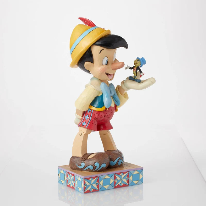 Diney Tradition Enesco Pinocchio Grande con il Grillo Parlante