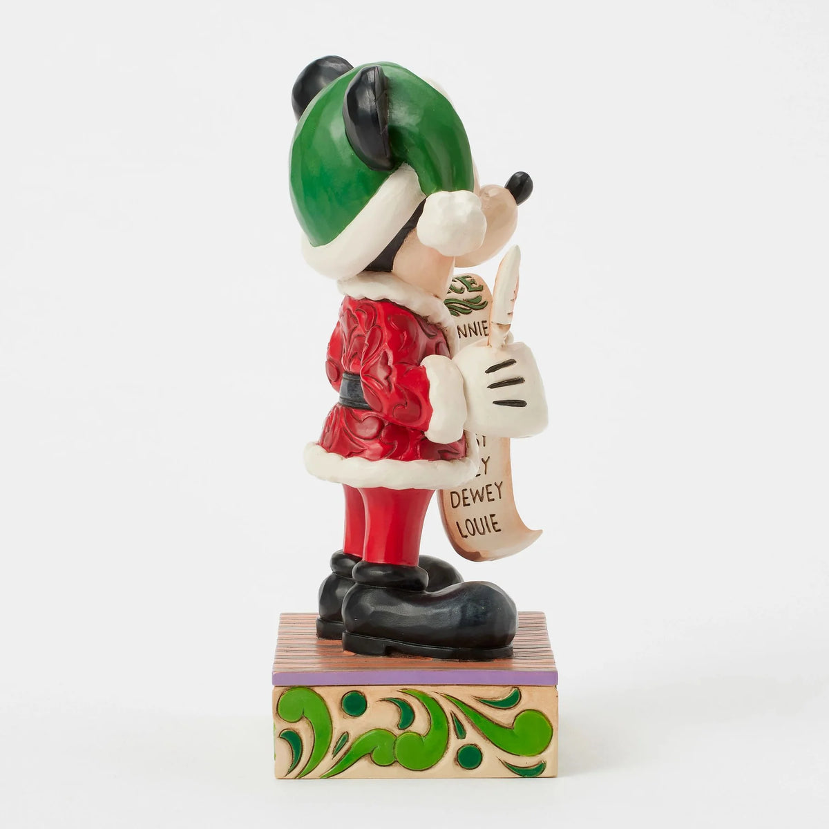 Disney Tradition Enesco Statuetta di Topolino e la sua lista dei regali di Natale - Disney Traditions