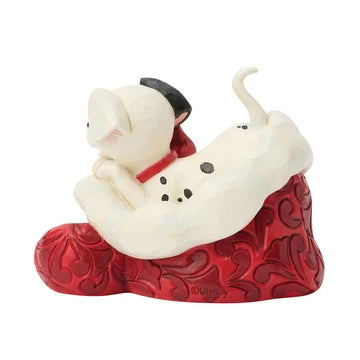 Enesco Disney Traditions 101 DALMATIANS CAPPELLO DI BABBO NATALE MINI