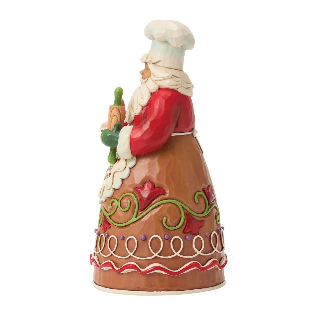 Enesco Disney Traditions Chef di pasticcini di pan di zenzero Babbo Natale
