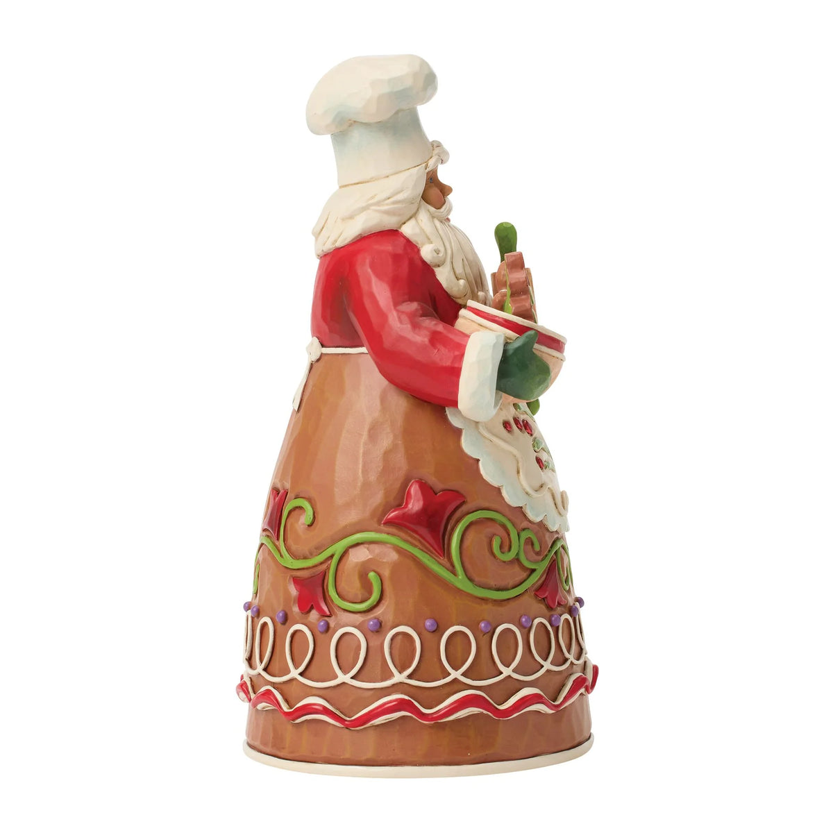 Enesco Disney Traditions Chef di pasticcini di pan di zenzero Babbo Natale