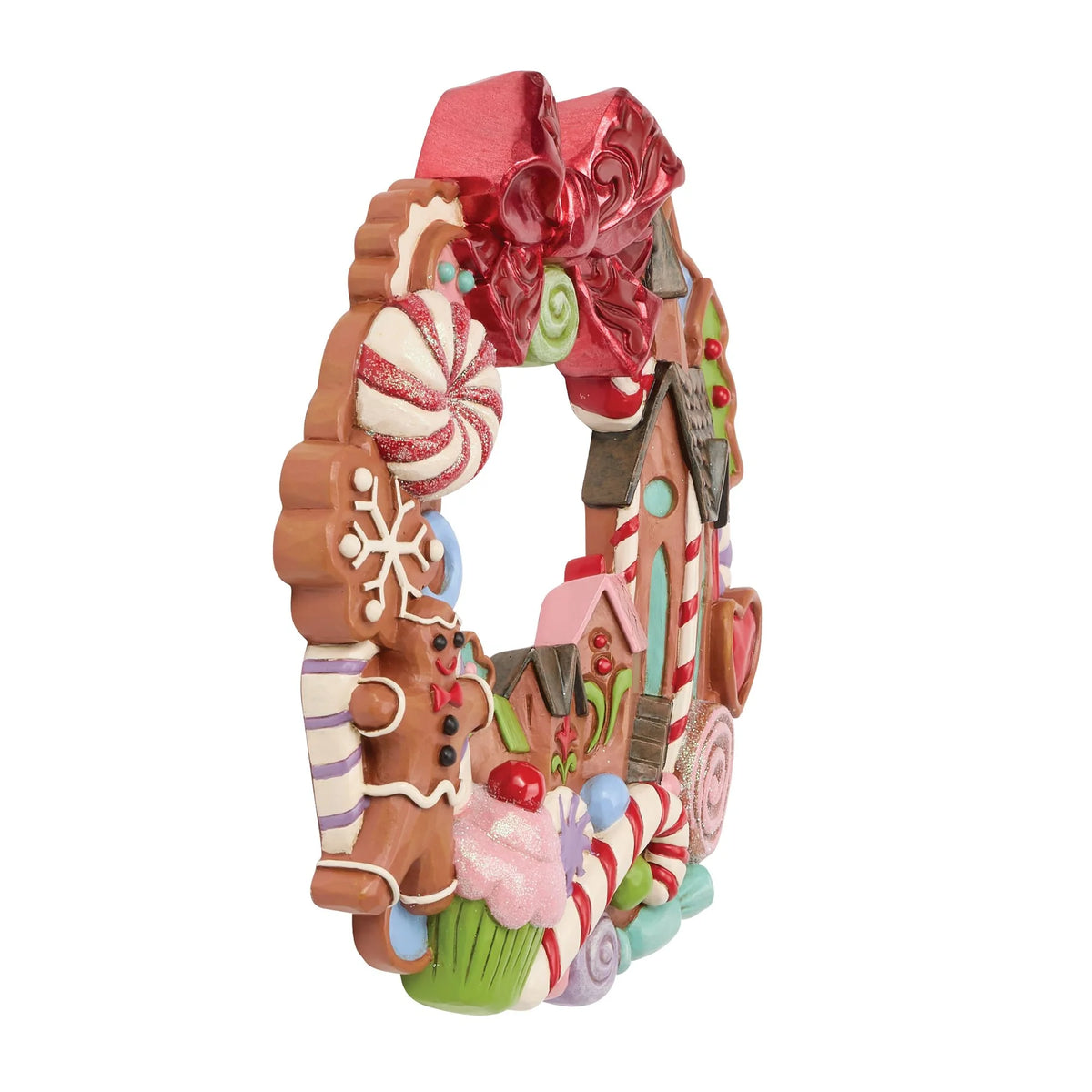 Enesco Disney Traditions Ghirlanda da parete di pan di zenzero