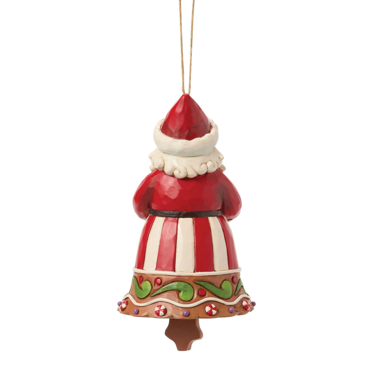 Enesco Disney Traditions Babbo Natale di pan di zenzero con campana