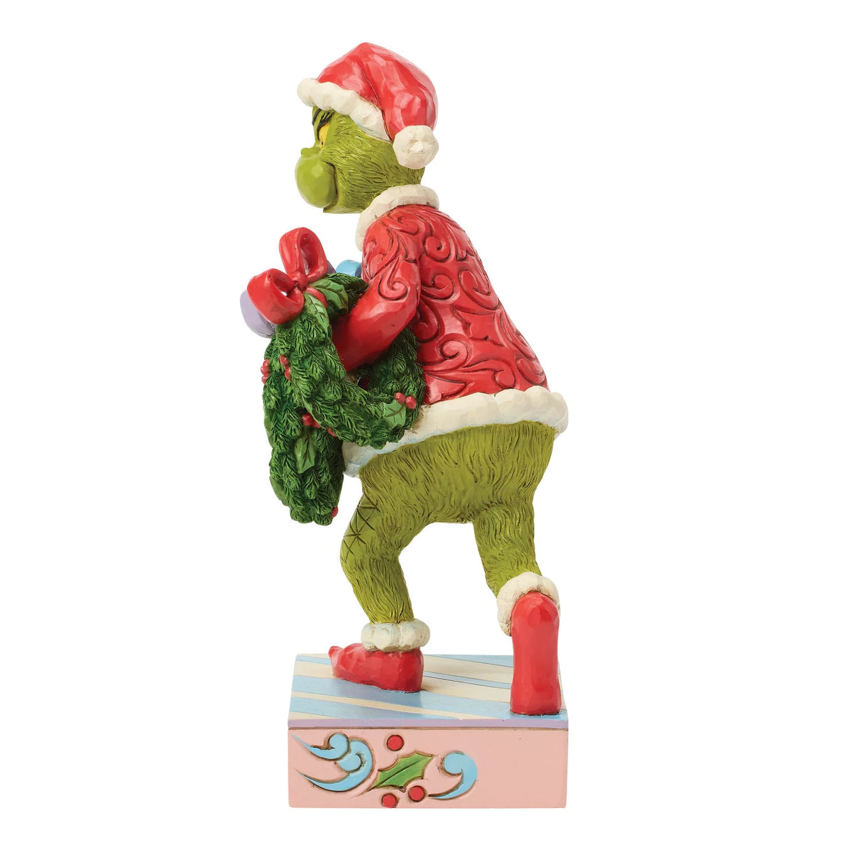 Disney Traditions ENESCO Il Grinch con diverse ghirlande
