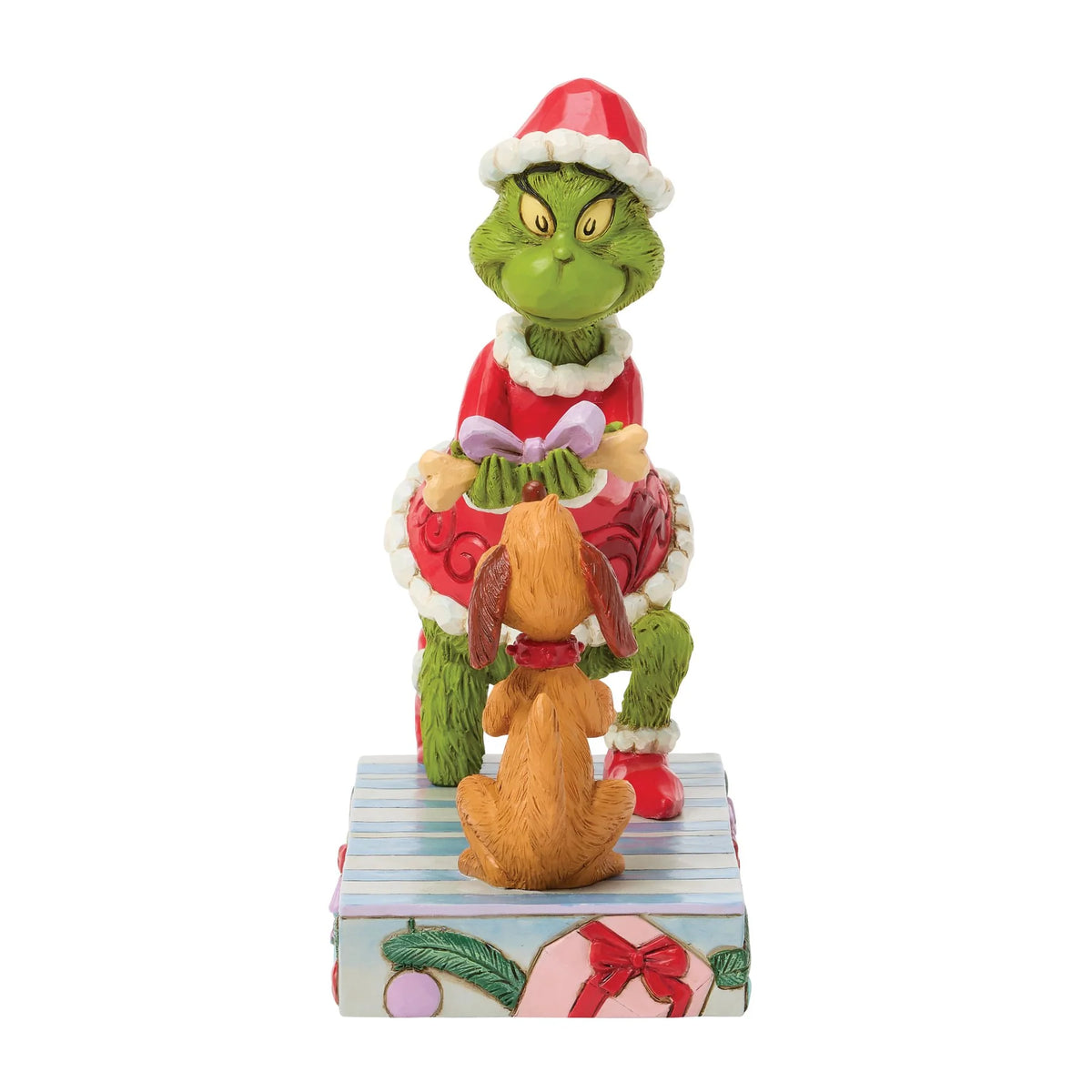 Disney Traditions ENESCO. Il Grinch regala a Max un fico d'osso