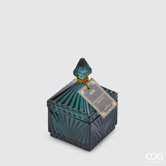 EDG Enzo de Gasperi Candela Jasmine Profumata Greenwood Breeze H 12 cm