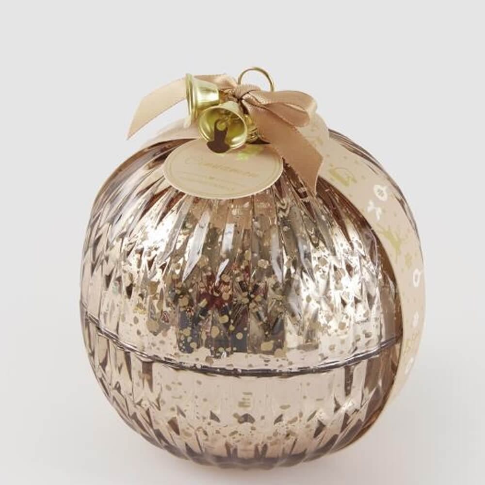 EDG Candela Sfera Vetro Profumata Cannella Ø 13cm