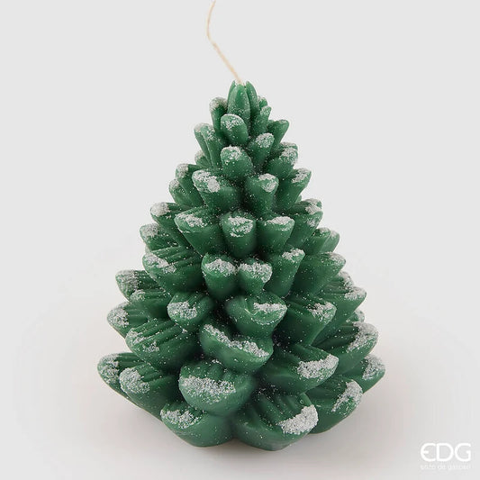 EDG Candela Pigna Verde H 16CM  Ø13.5cm