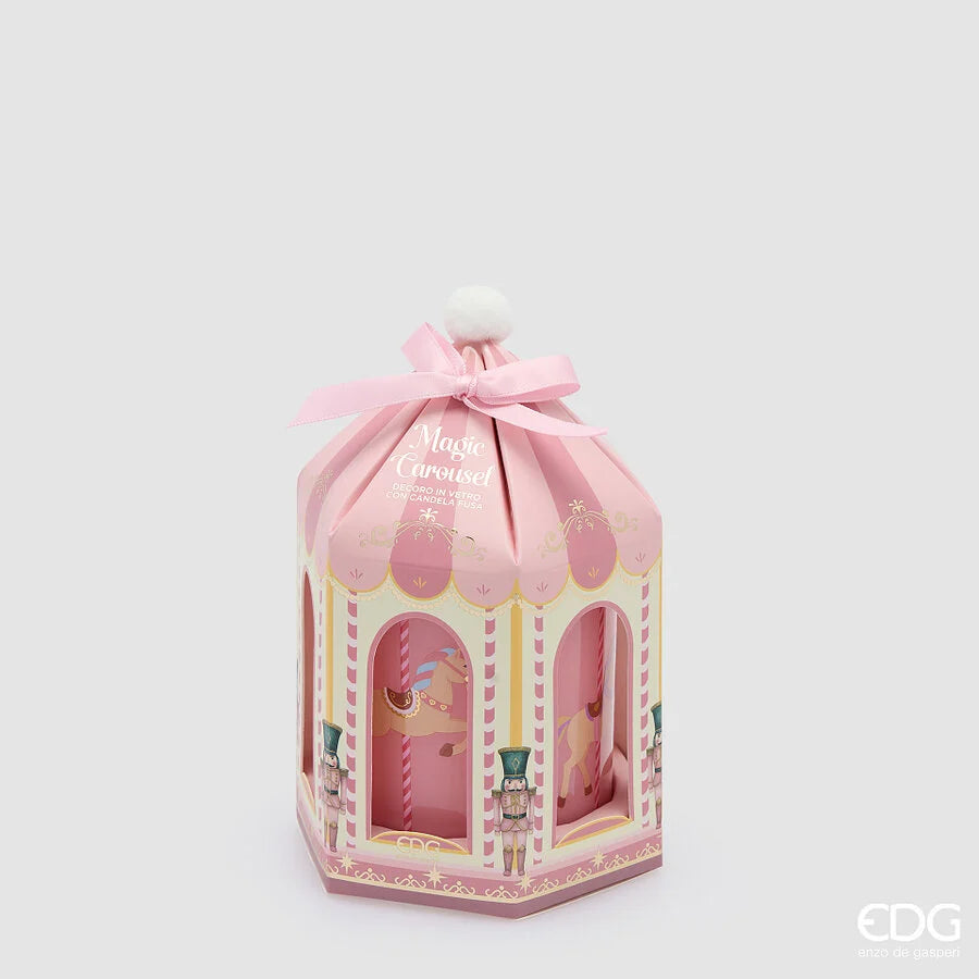 EDG Enzo De Gasperi | Candela Giostra Carosello con Profumo H9-Ø8 cm