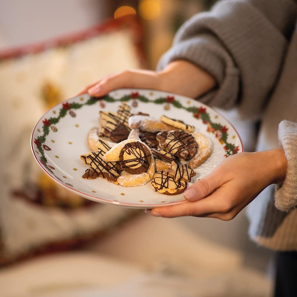 Villeroy & Boch - Toy's Fantasy Ciotola Da Portata Variopinto, Piatto Ceramica Natale, Decorazione Natalizie, Porcellana Premium