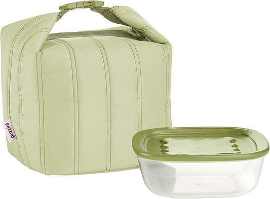 Guzzini set borsa termica verde